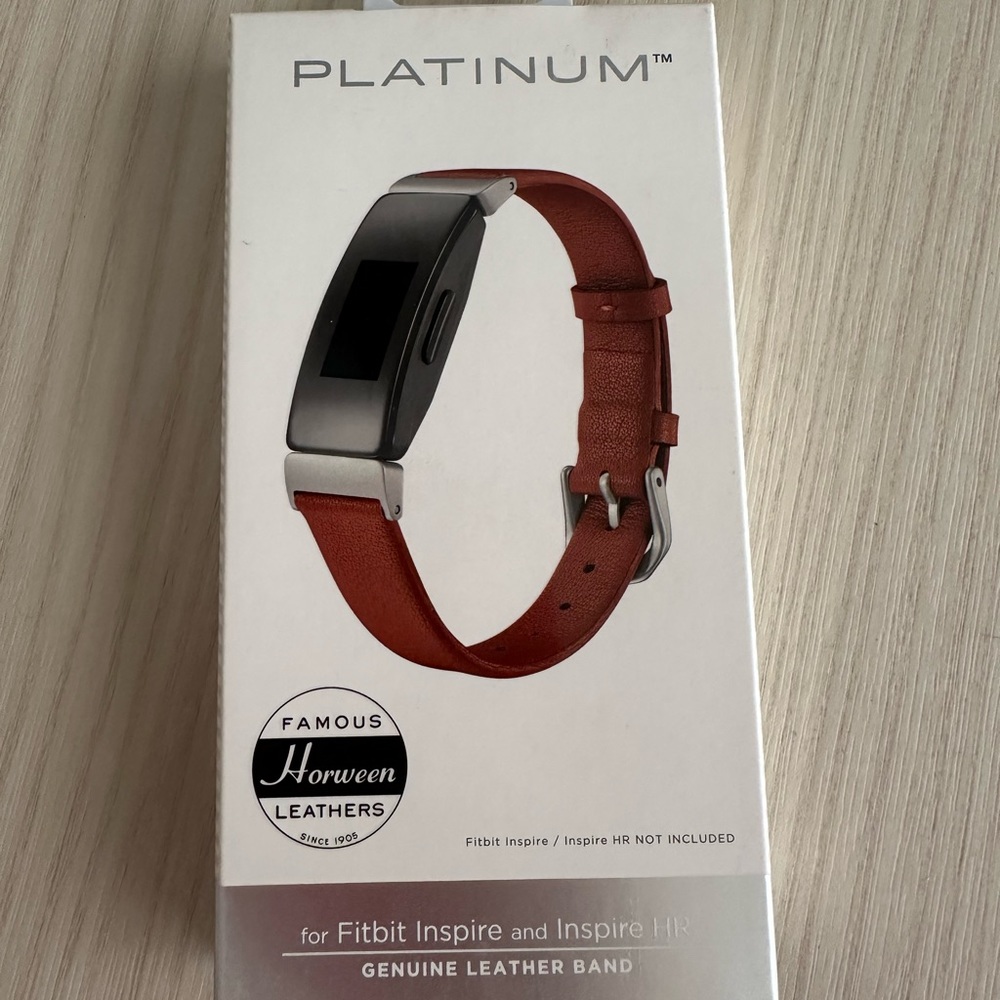 Genuine leather band for Fitbit inspire and inspire HR